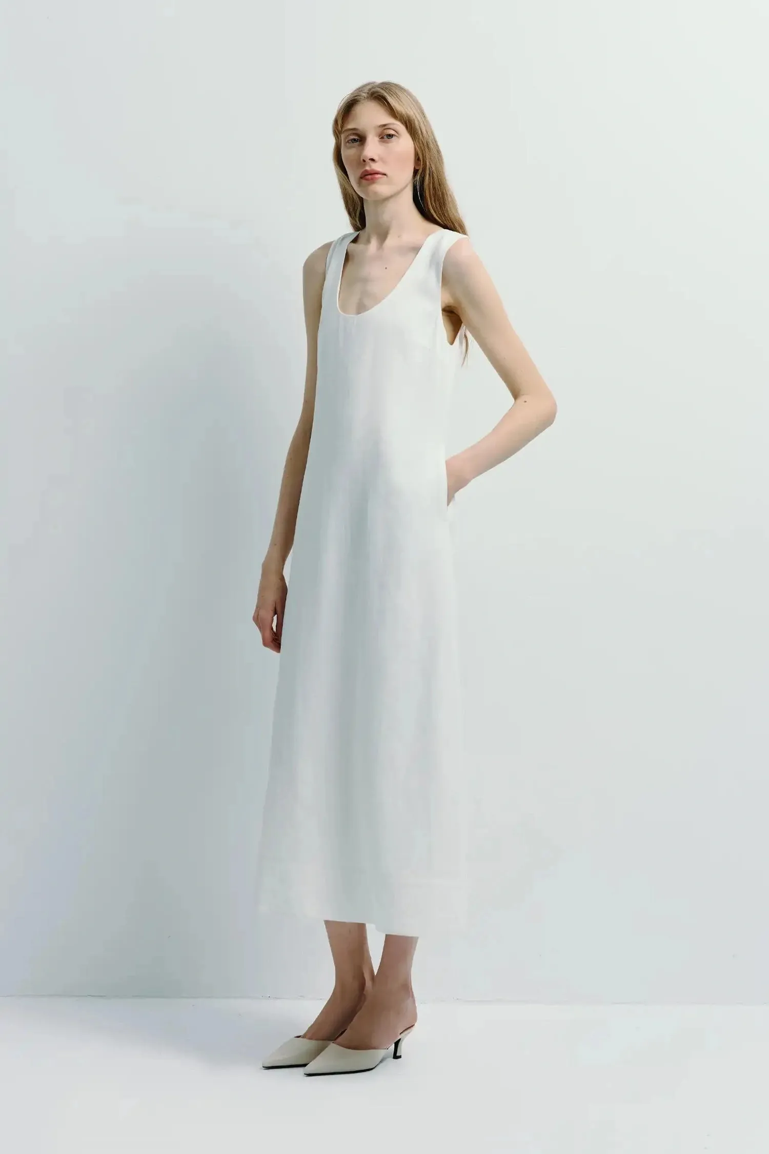 Adeline Scoop Neck Dress
