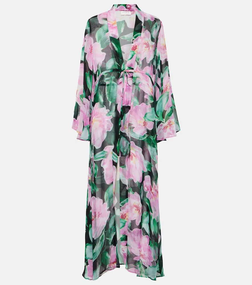 Alexandra Miro Betty floral kaftan
