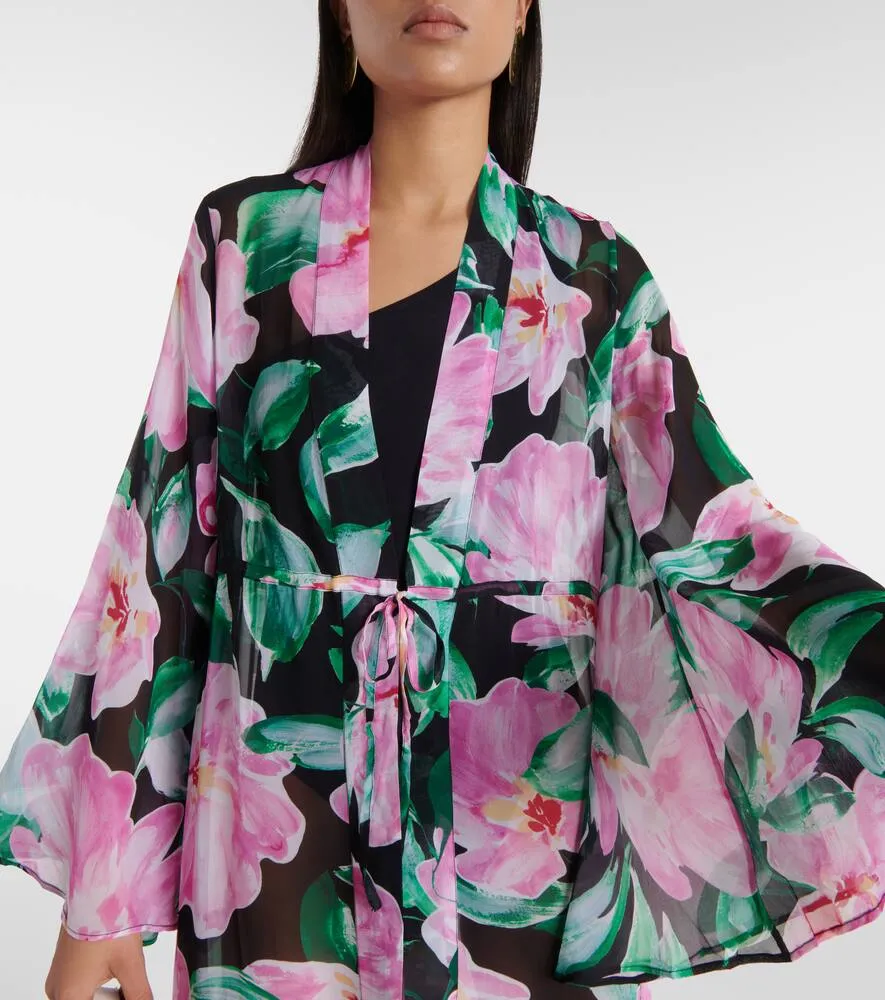 Alexandra Miro Betty floral kaftan