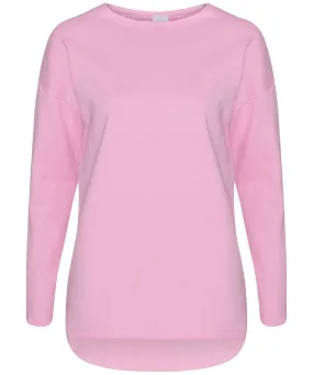 Baby Pink - Gals oversized sweatshirt