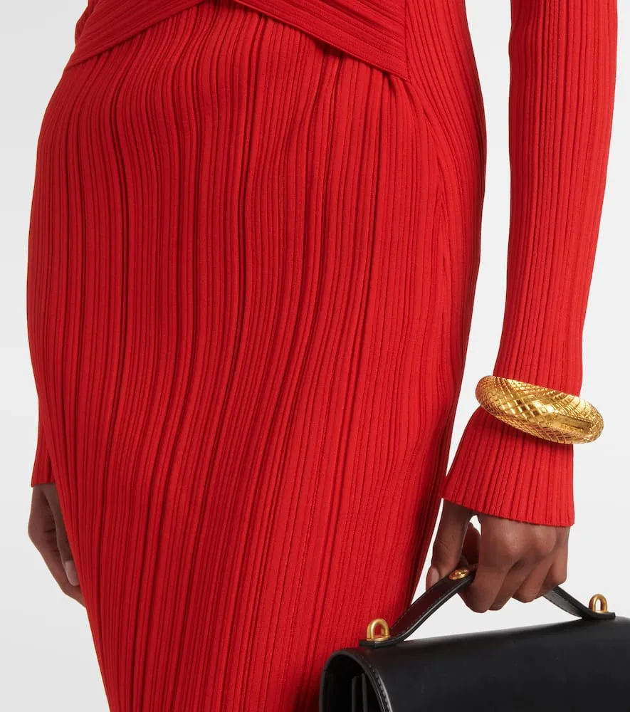 Balmain Knitted gown