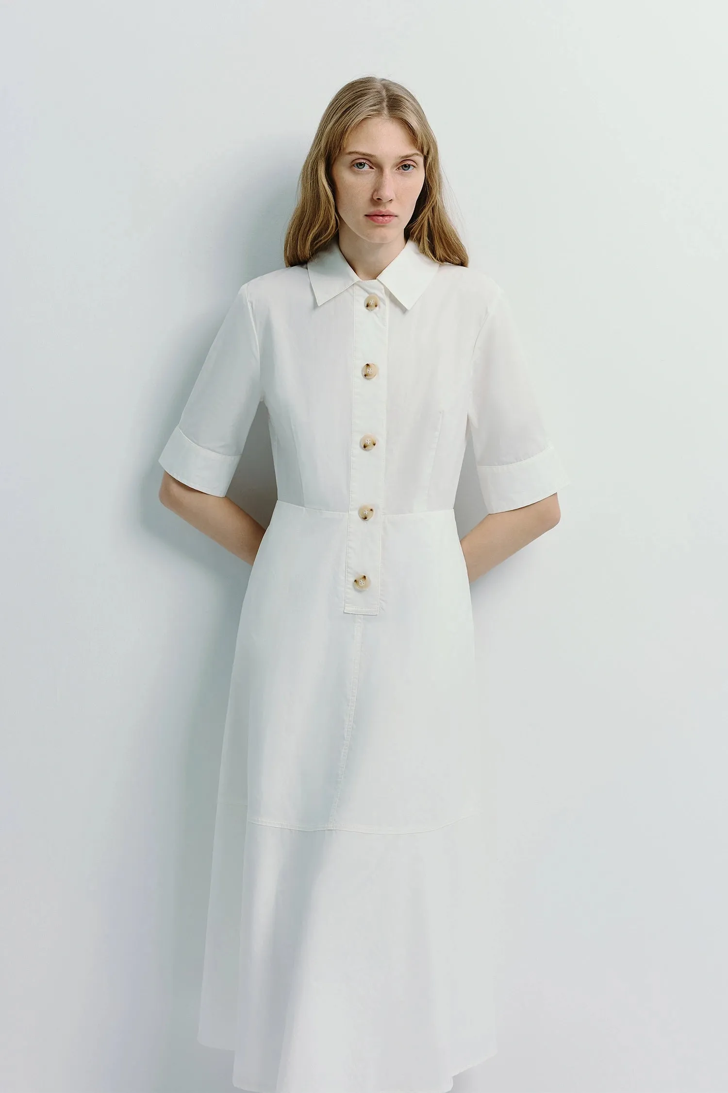 Beca Midi Shirt Dress