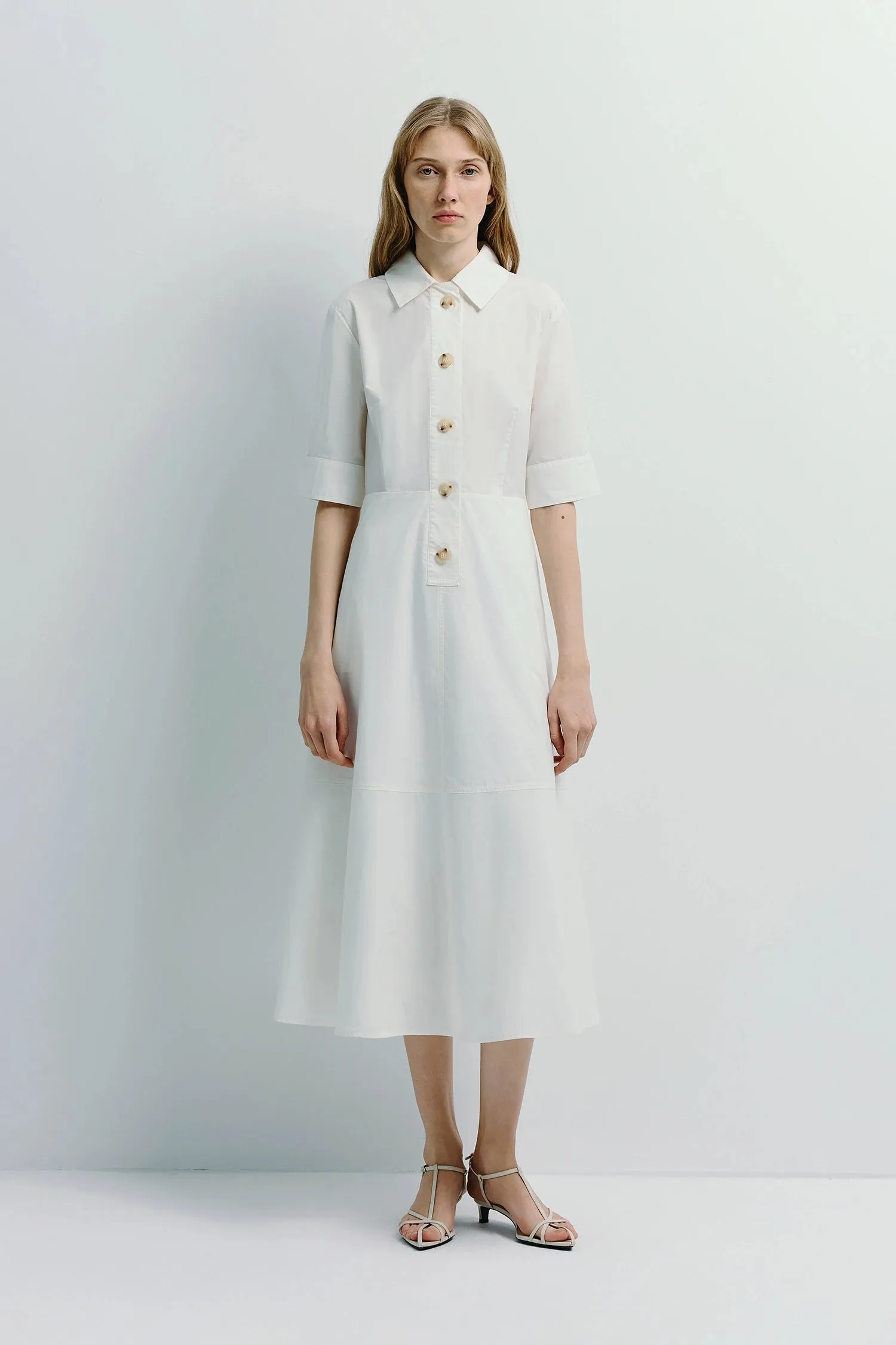 Beca Midi Shirt Dress