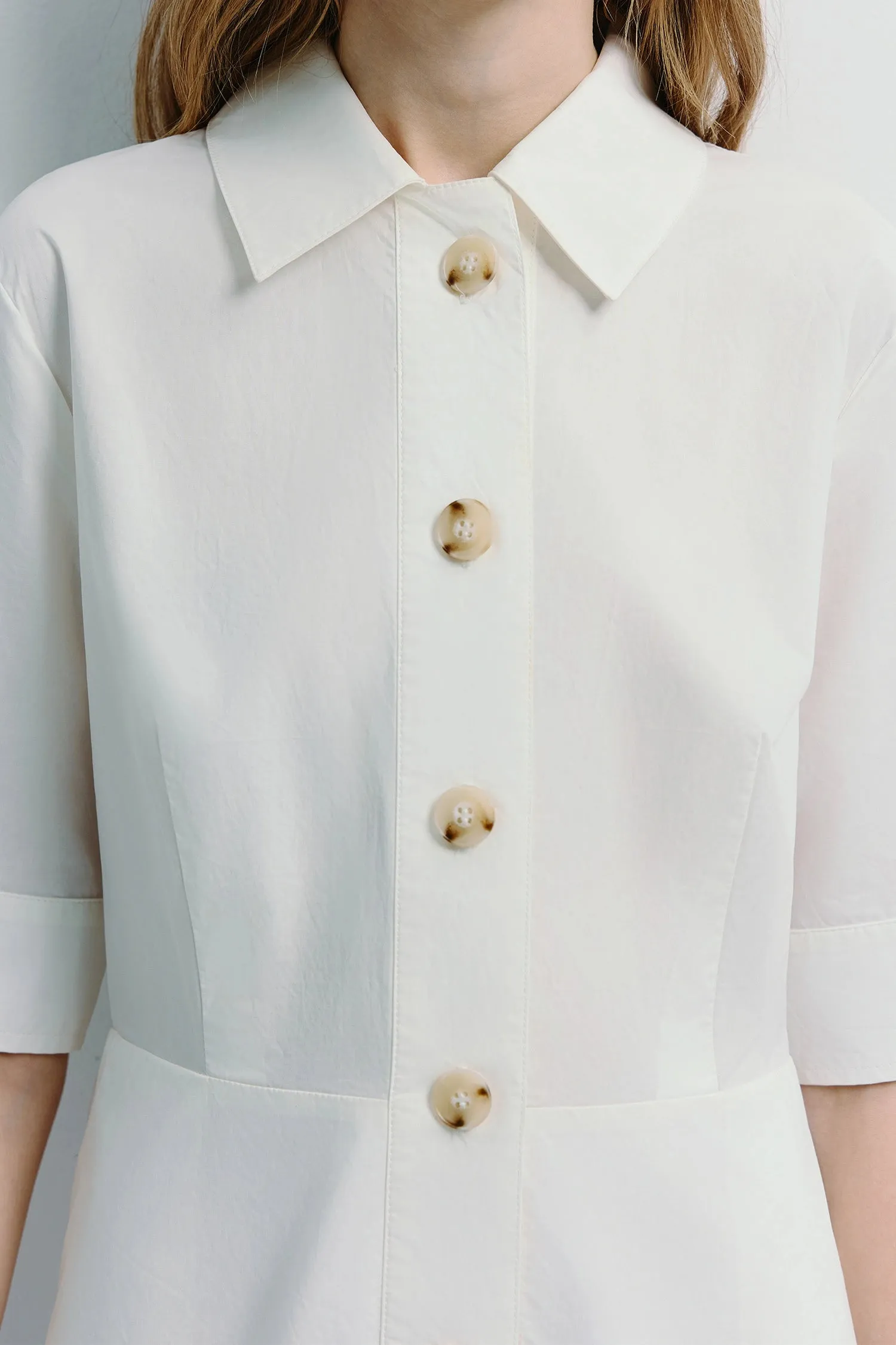 Beca Midi Shirt Dress