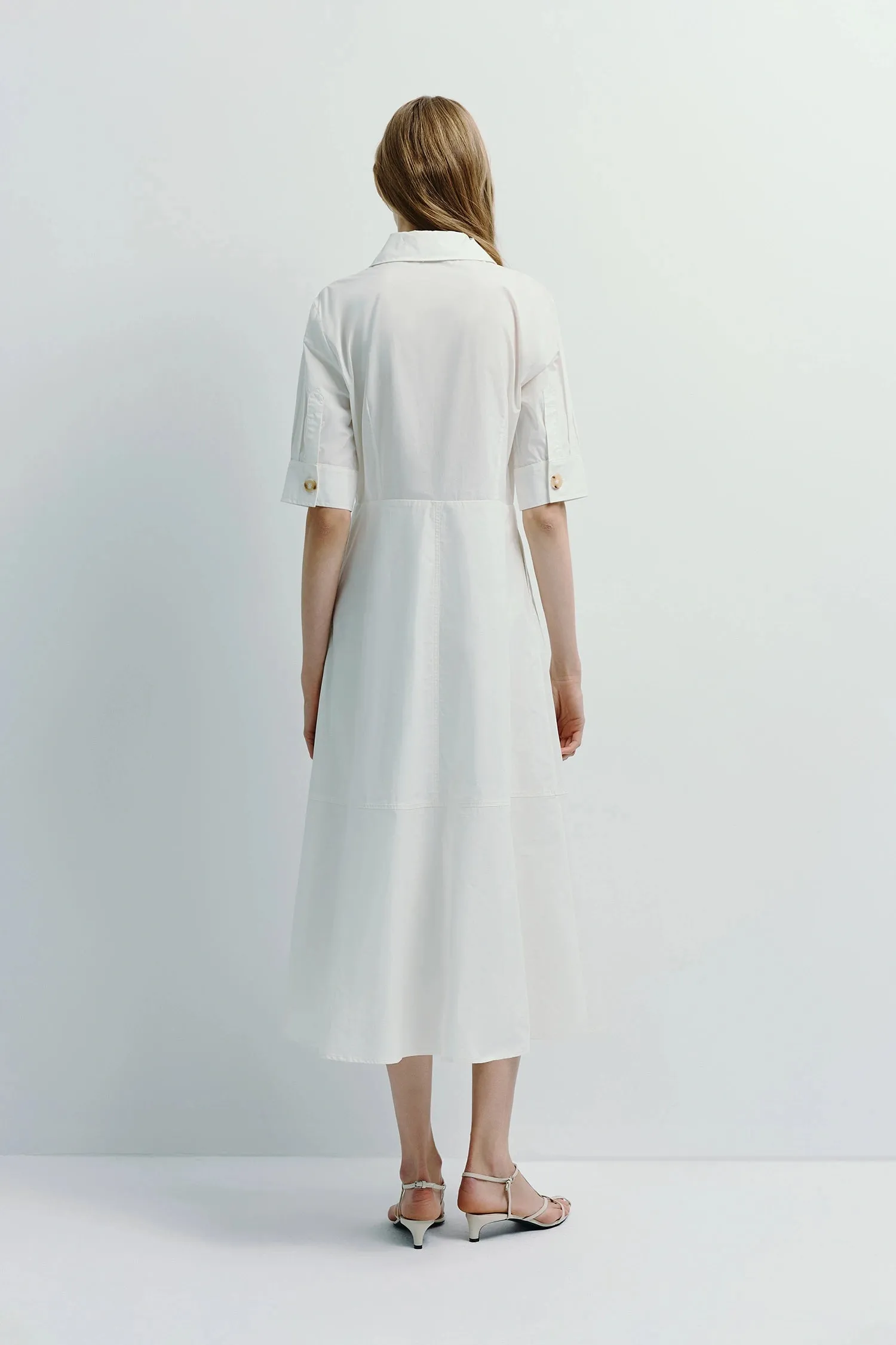 Beca Midi Shirt Dress