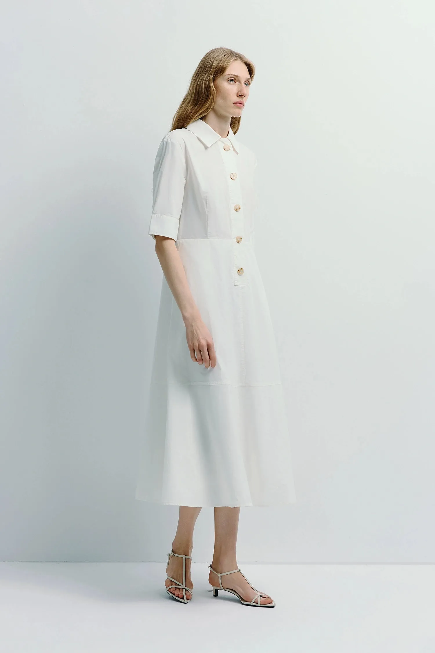Beca Midi Shirt Dress