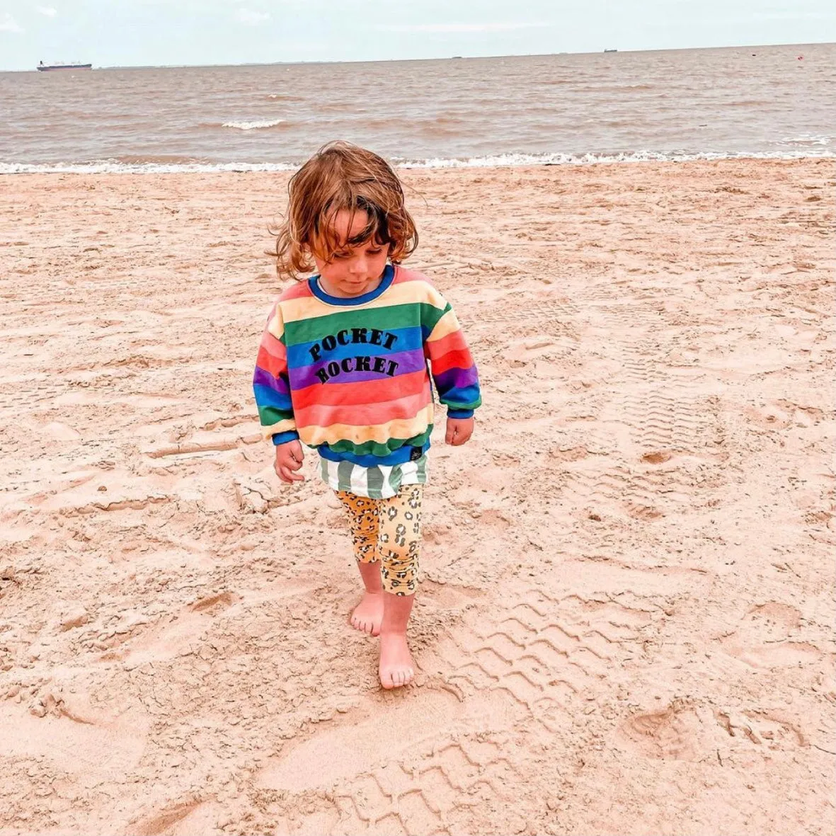 Bright Arch Name Rainbow Kids Jumper