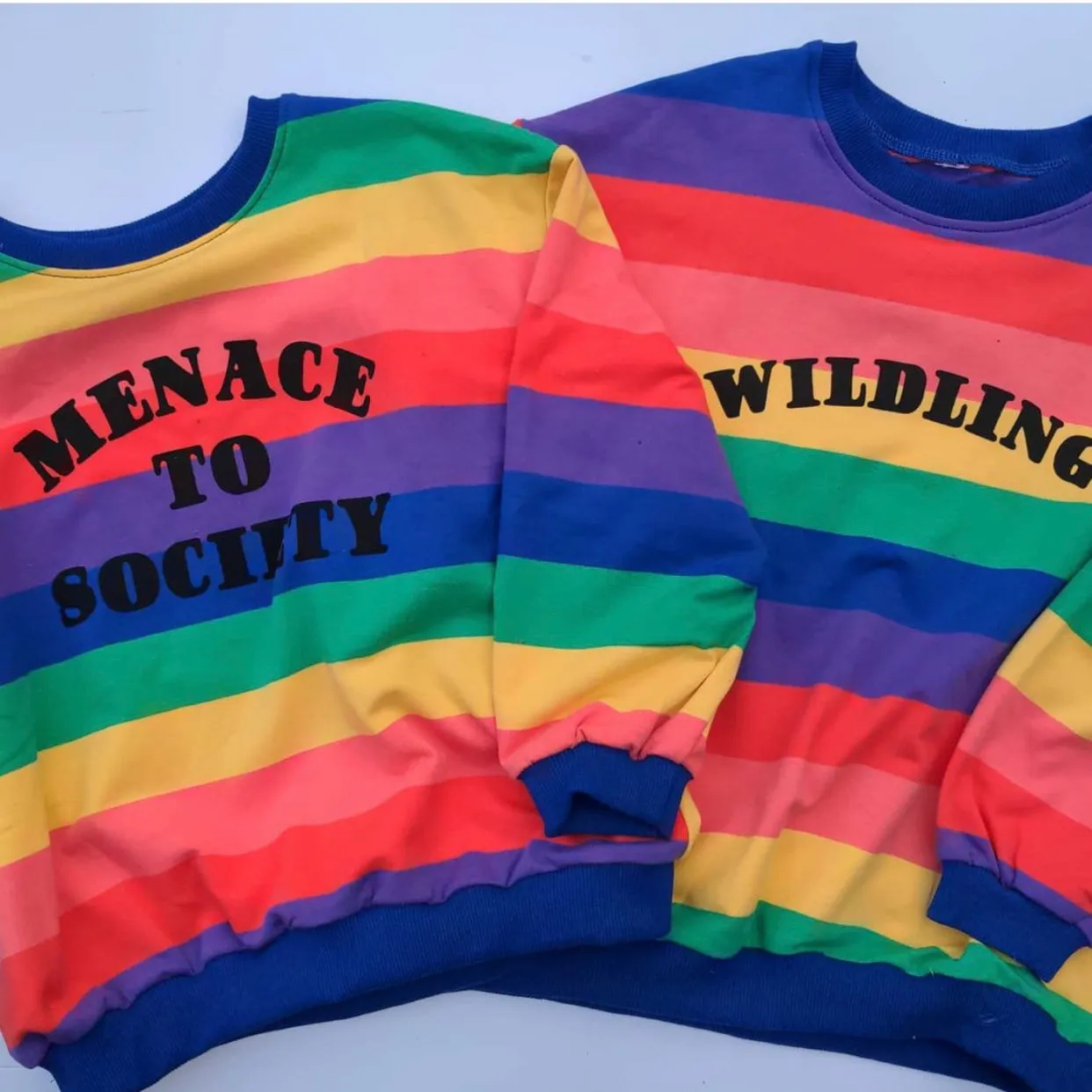 Bright Arch Name Rainbow Kids Jumper