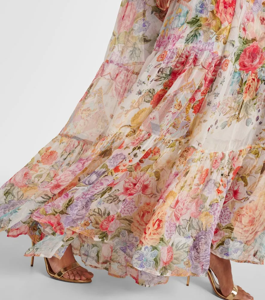 Camilla Sew Yesterday silk maxi dress