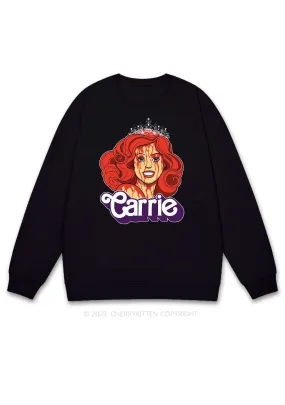 Carrie Queen Y2K Sweatshirt Cherrykitten
