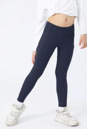 Central West Gymnastics- Navy Full Length Tights