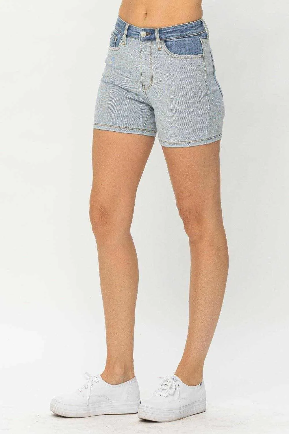 Colorful Denim Shorts for Summer