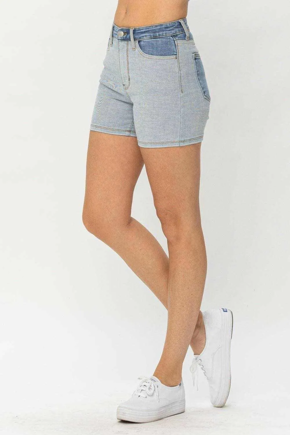 Colorful Denim Shorts for Summer