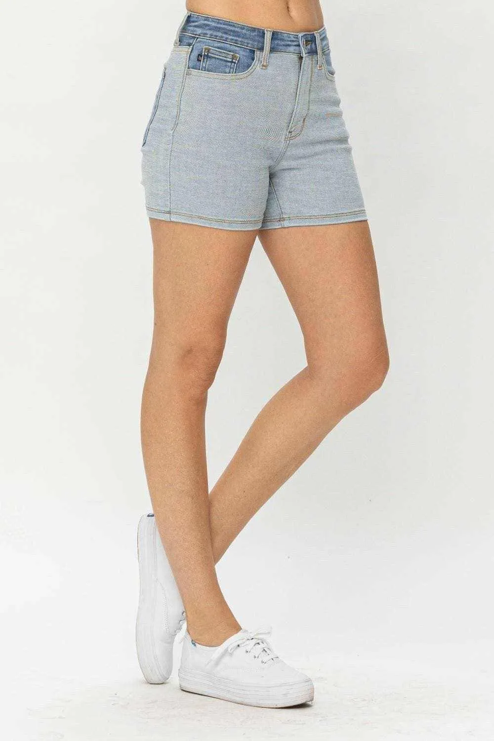 Colorful Denim Shorts for Summer