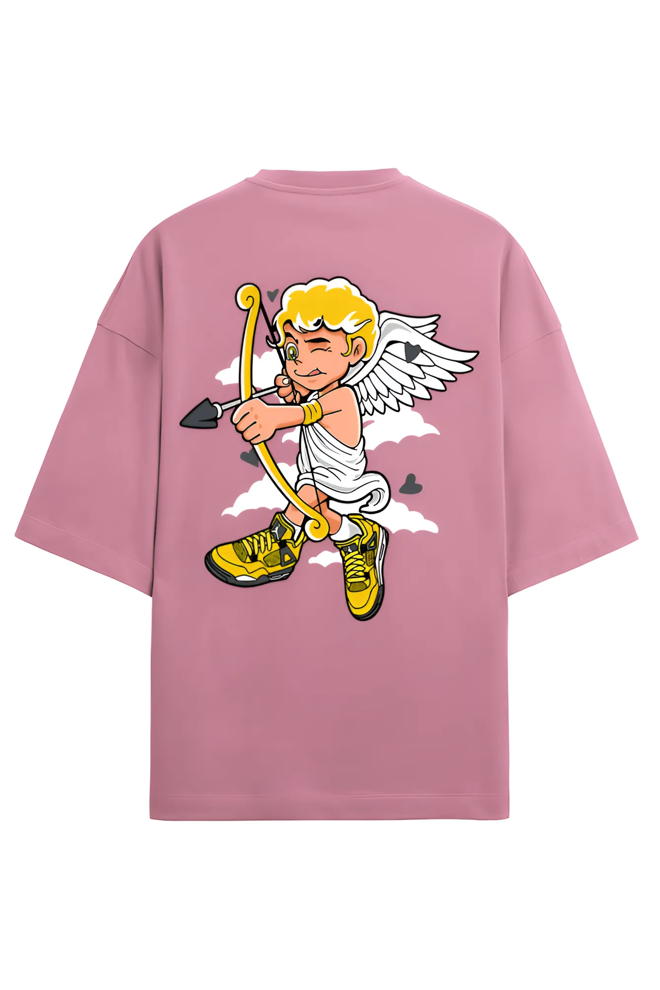 Cute Cupid Angel Premium Unisex Terry Oversized T-Shirt