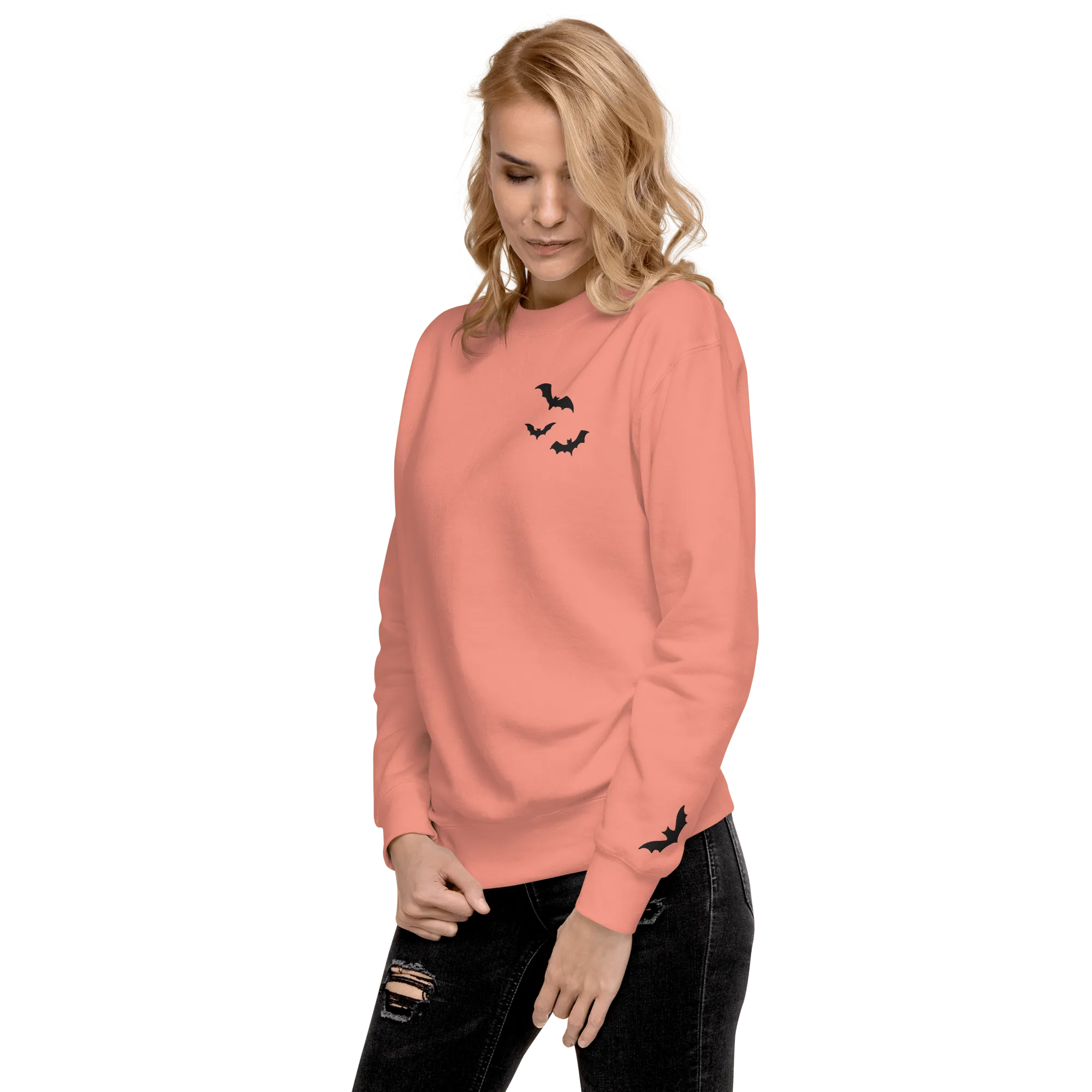 Frickin' Bats Embroidered Sweatshirt