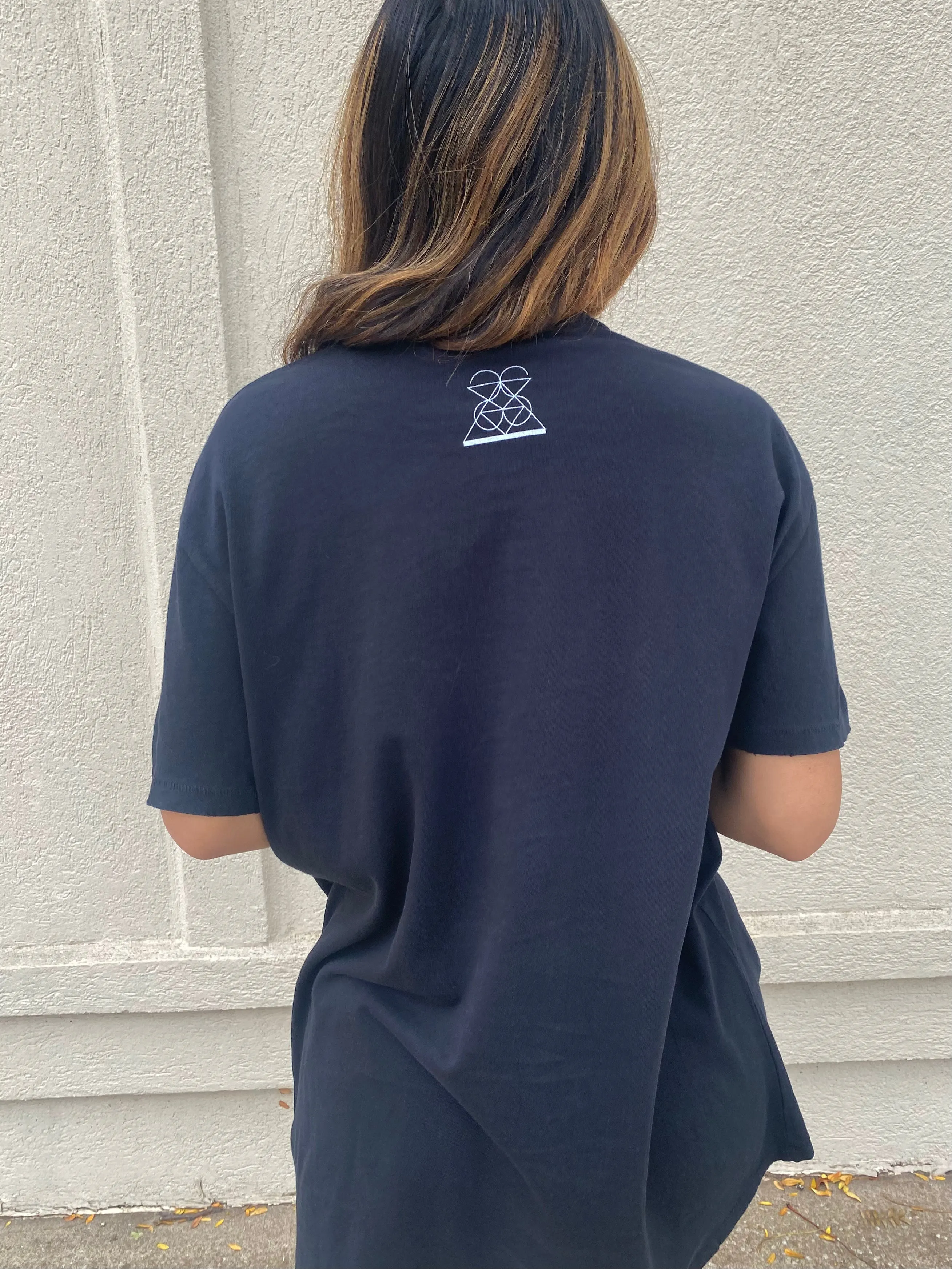 High On Your Vibe Distressed Tee