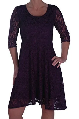 Isla Floral Plus Size Lace Dress