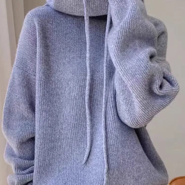 Leah | Oversize Knitted Hoodie