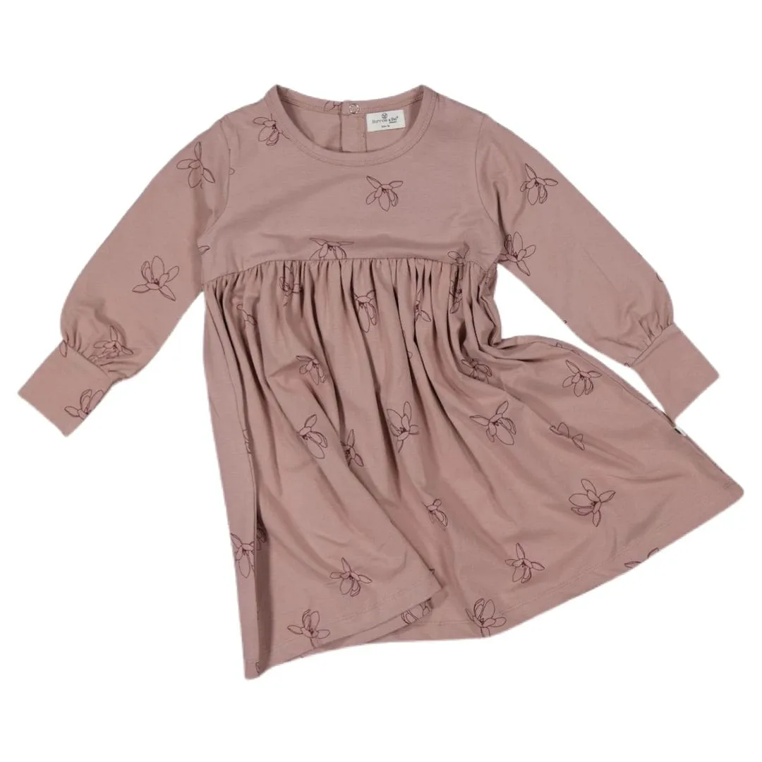Long Sleeve Poppy Dress - Magnolia