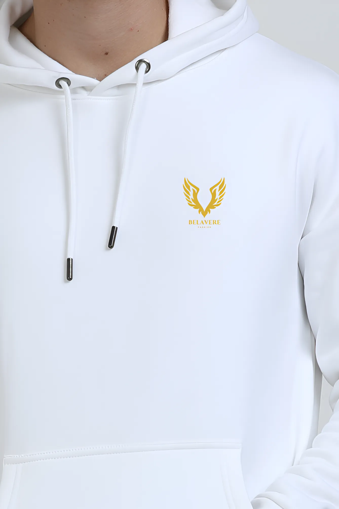 Pakku Man Premium Hoodie with Streetwear Graphic Design - Exclusive by Belavere