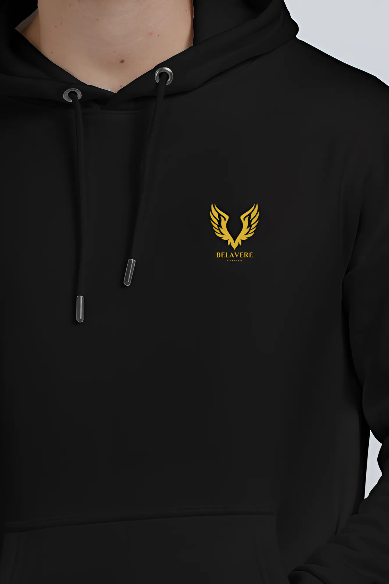 Pakku Man Premium Hoodie with Streetwear Graphic Design - Exclusive by Belavere