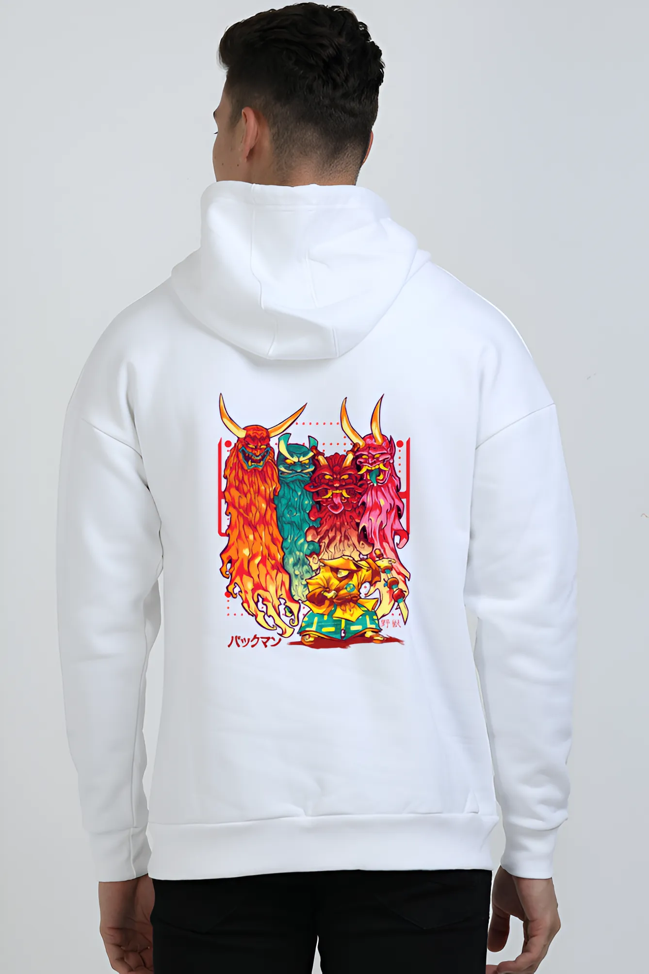 Pakku Man Premium Hoodie with Streetwear Graphic Design - Exclusive by Belavere