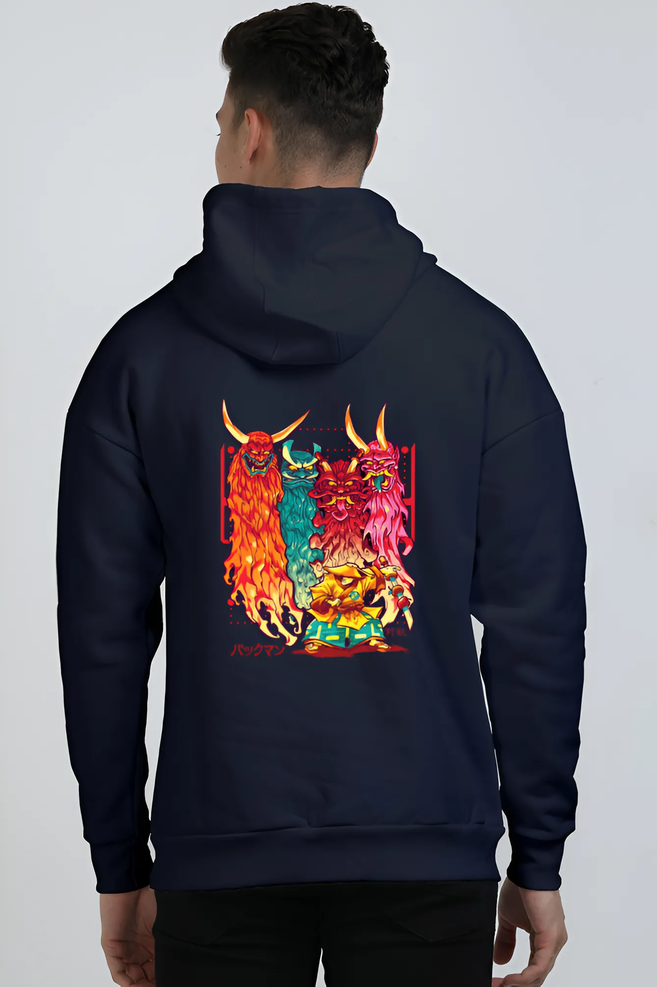 Pakku Man Premium Hoodie with Streetwear Graphic Design - Exclusive by Belavere