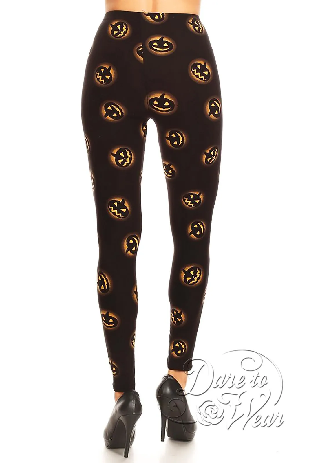 Peached Leggings in Halloween