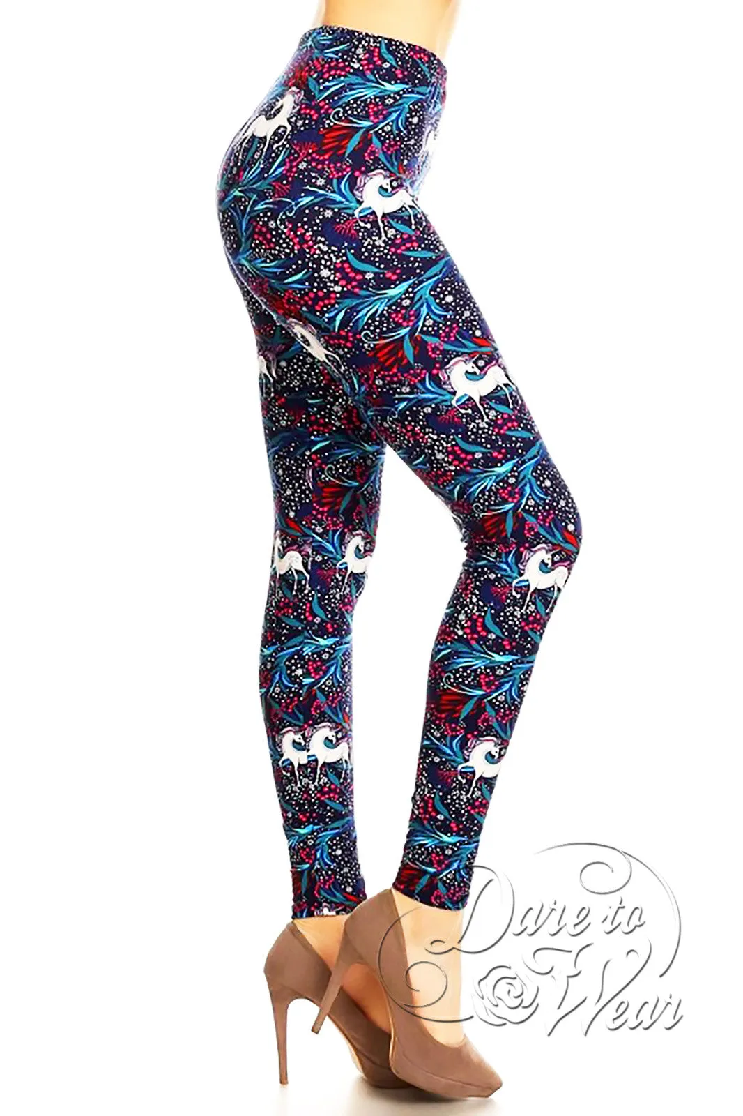Peached Leggings in Unicorn Mist