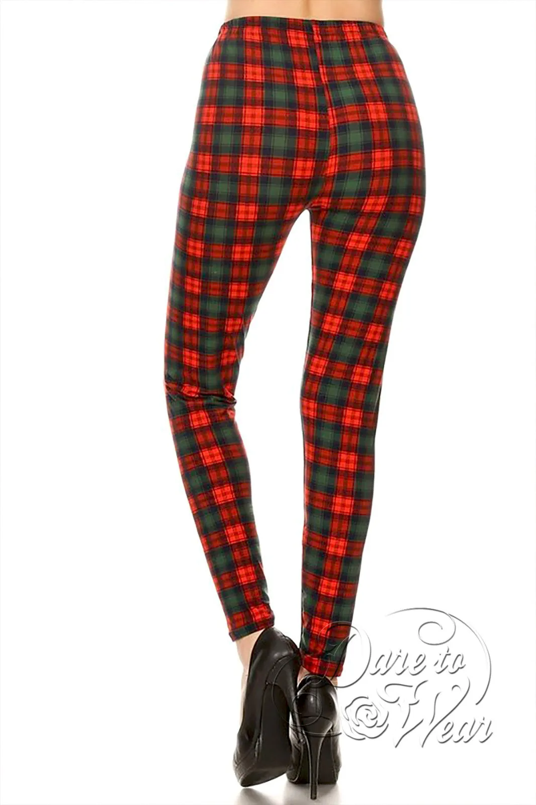 Peached Leggings in Yuletide