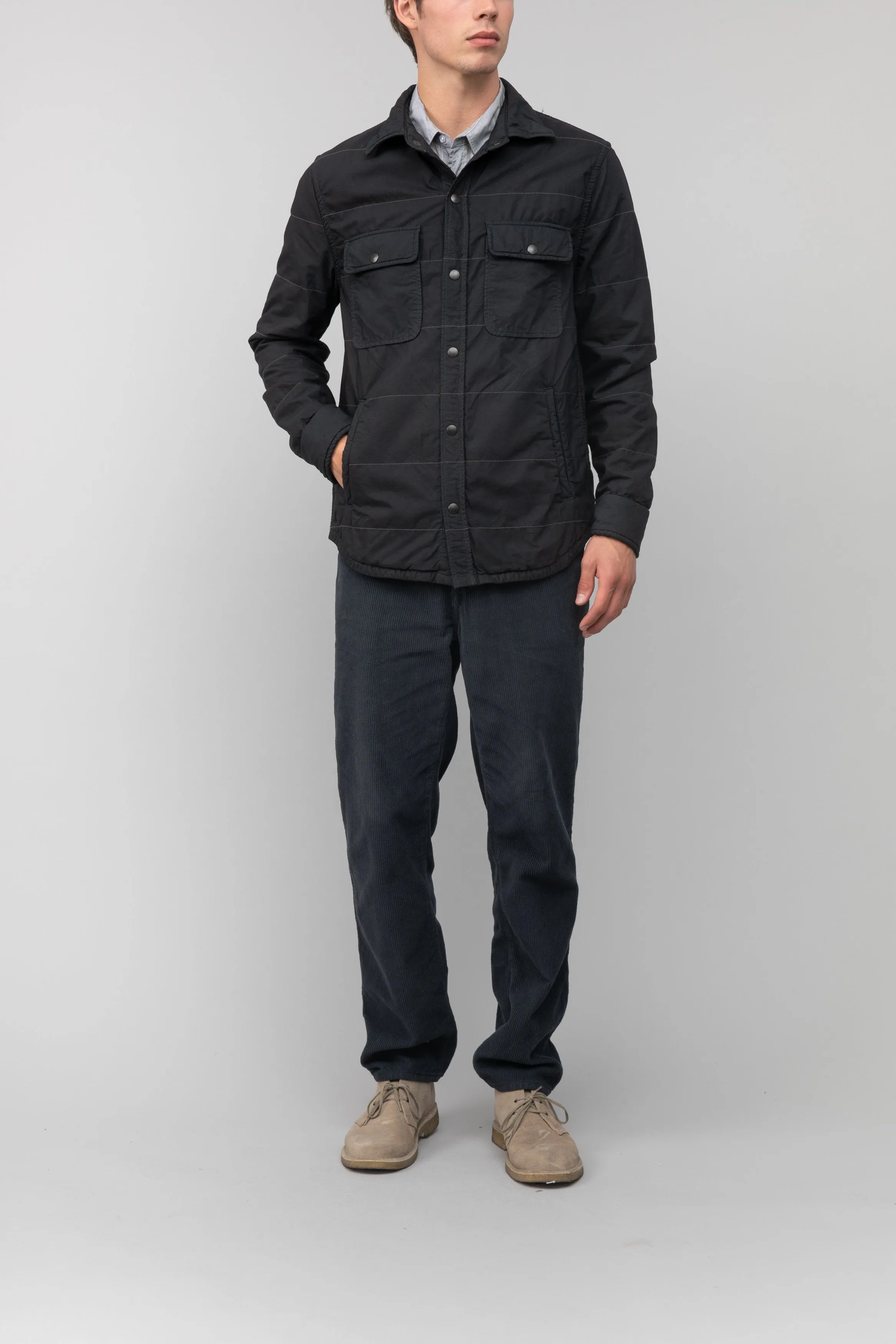 Quilted CPO Shirt Jacket