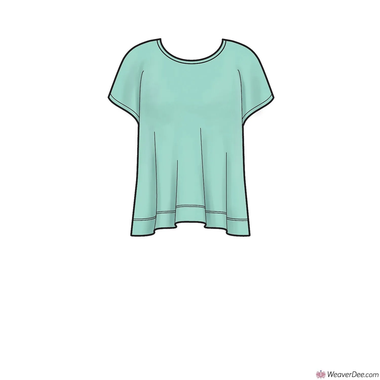 Simplicity Pattern S9020 Misses' Sleepwear Knit Tops, Pants, Shorts & Accessories