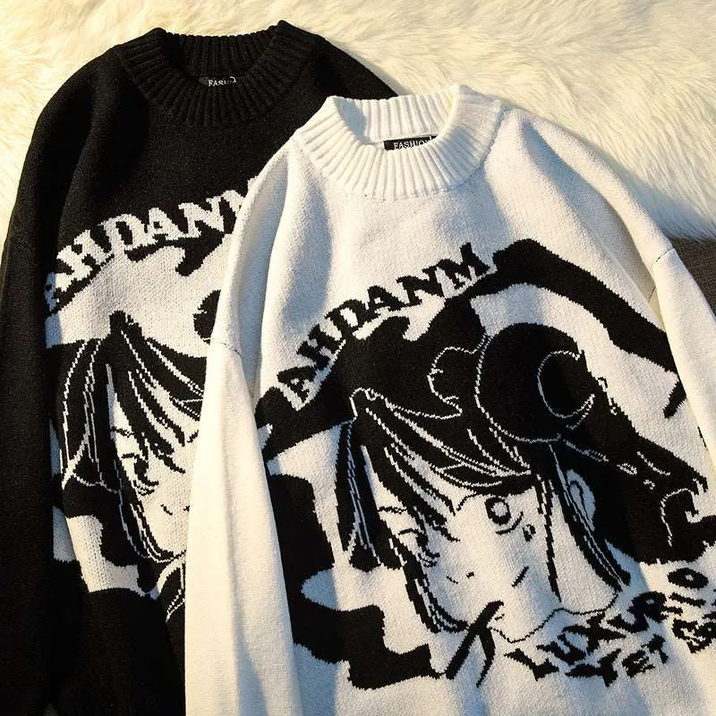 Smoking Anime Girl Sweatshirt