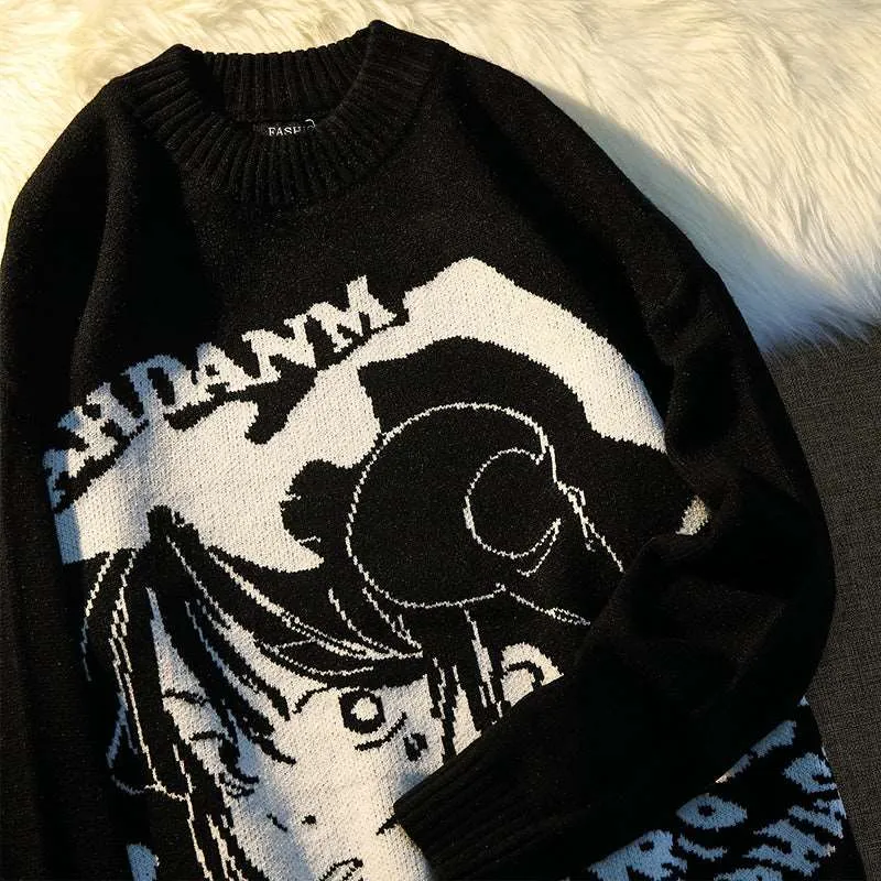 Smoking Anime Girl Sweatshirt
