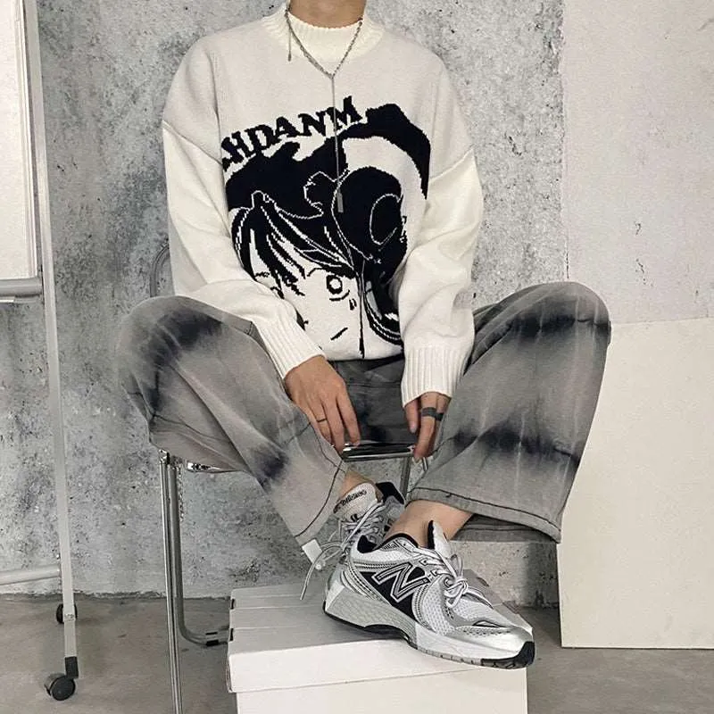 Smoking Anime Girl Sweatshirt