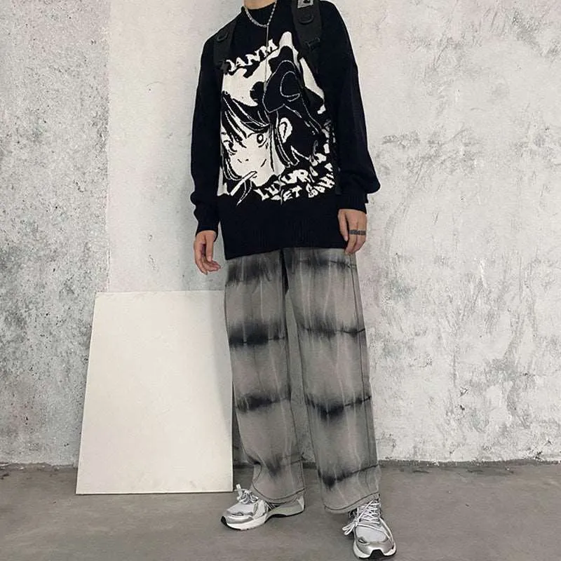 Smoking Anime Girl Sweatshirt