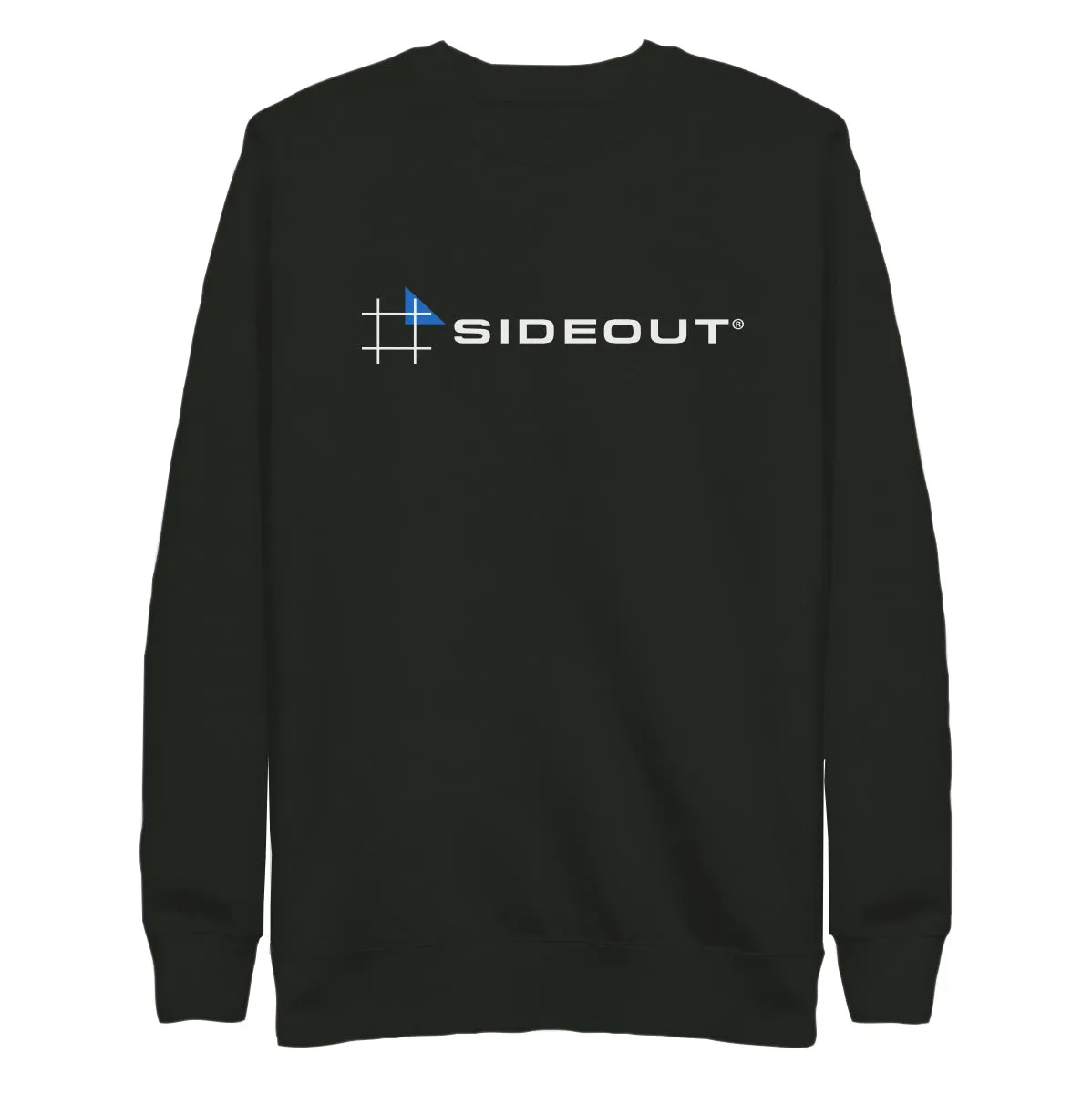 Sport Crewneck Black Sweatshirt