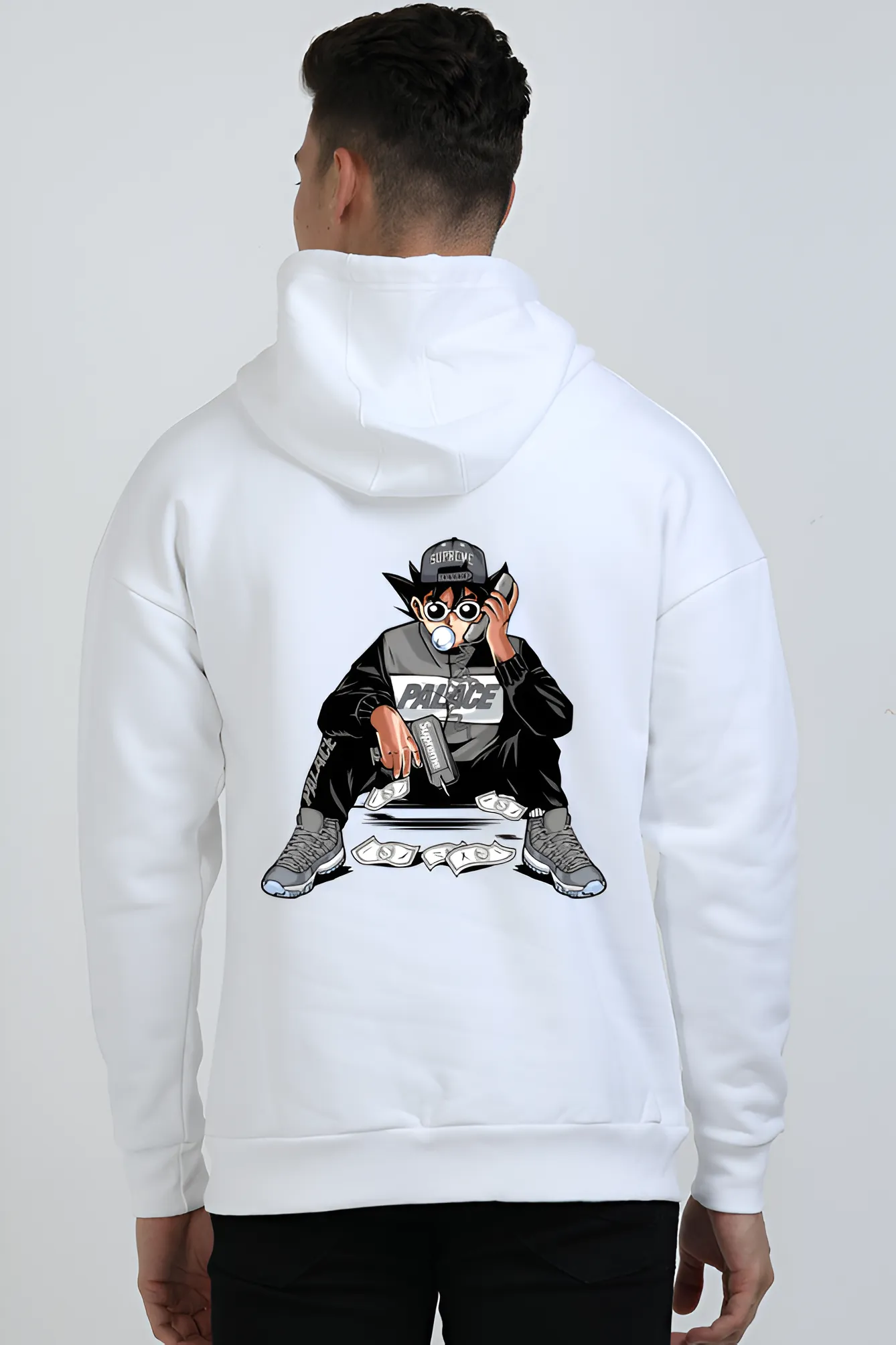 Supreme Anime-Inspired Hoodie with Streetwear Graphic Design - Exclusive by Belavere