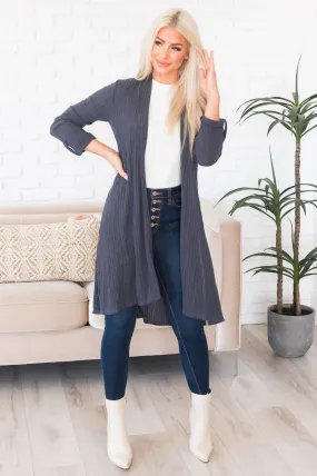 Thoughtful Dreams Modest Ribbed Duster