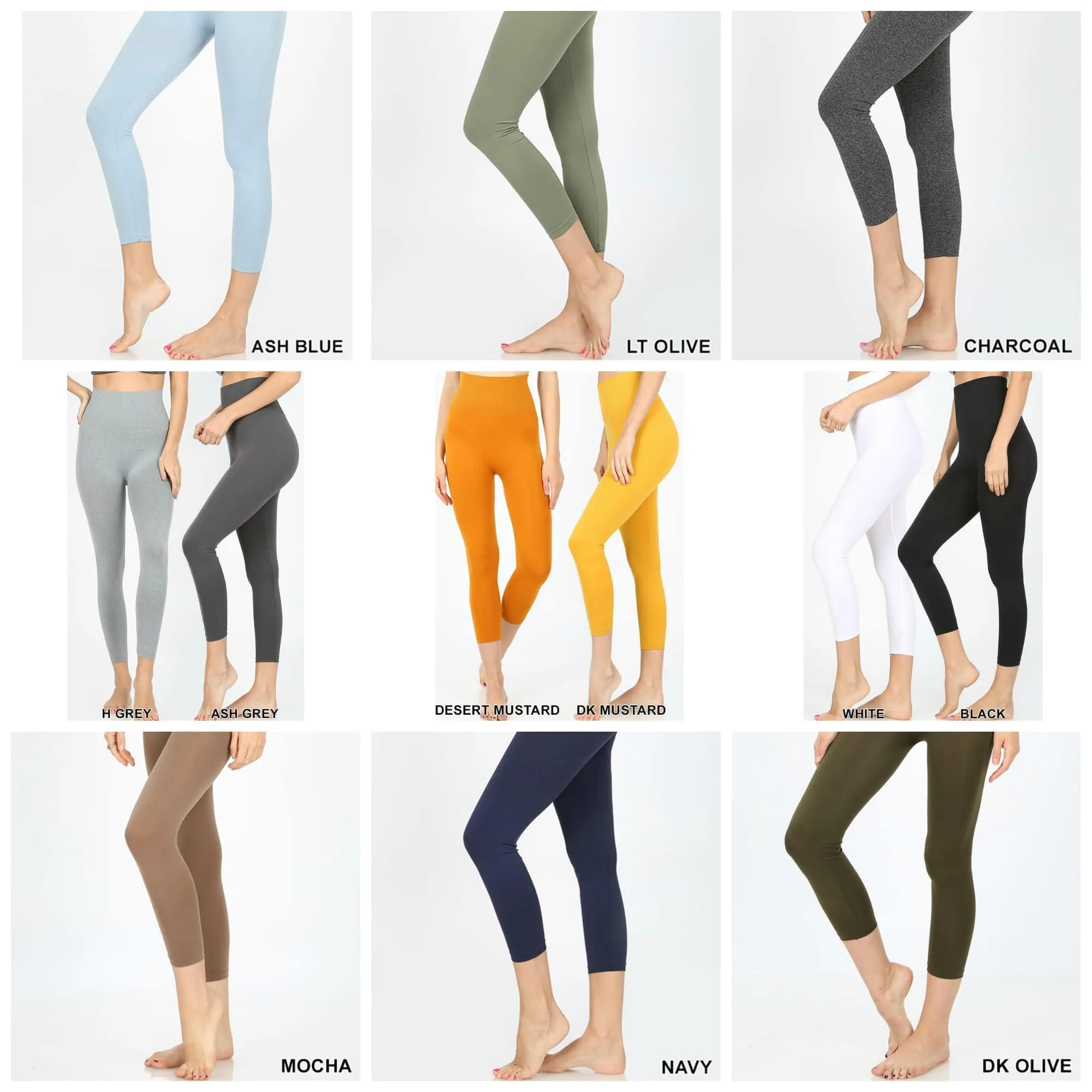 Tummy Control Capri Leggings