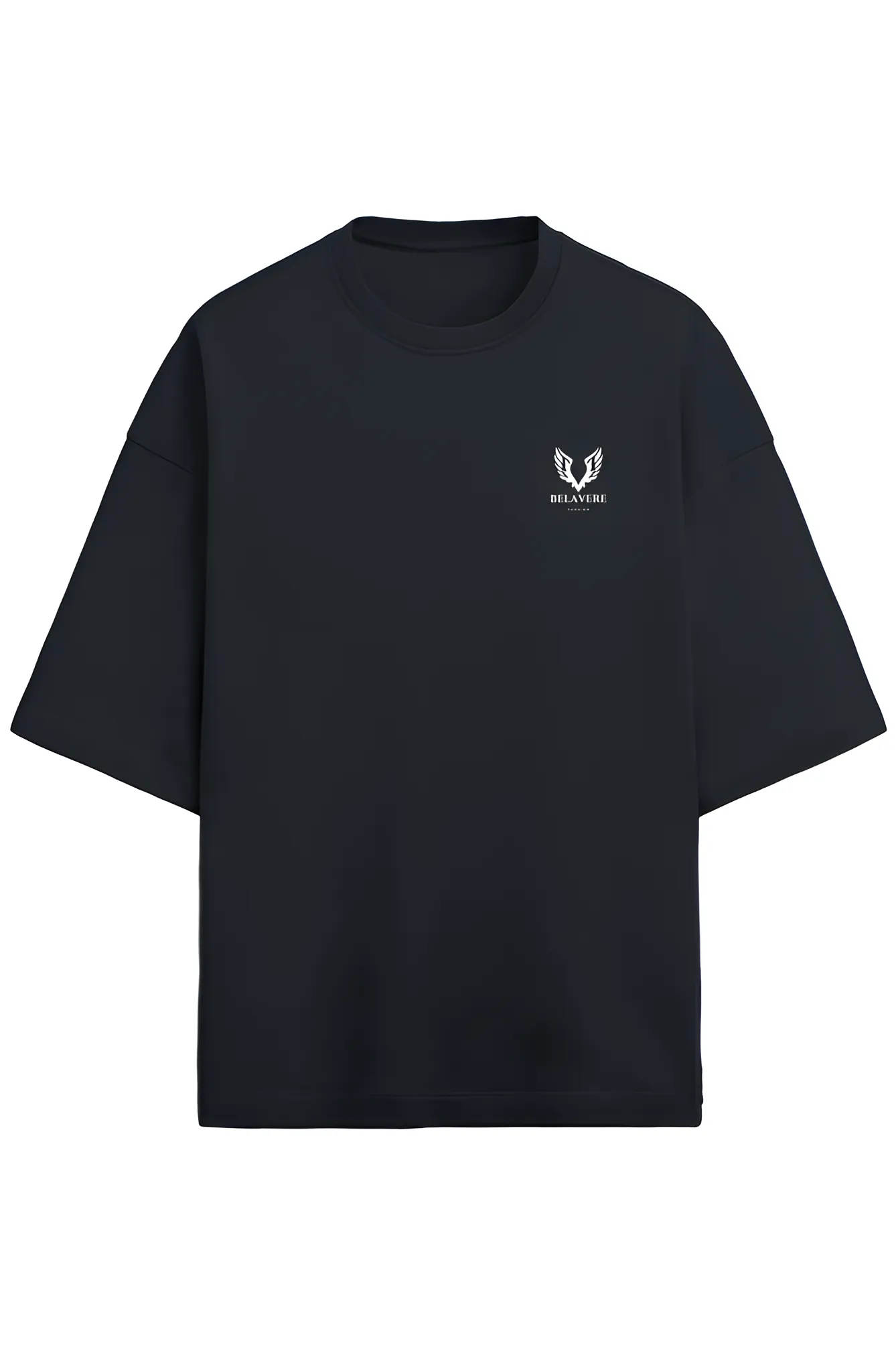 Unleash the Beast: Hellboy Premium Dark Terry Oversized T-Shirt